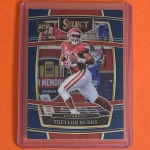 Treylon Burks [Blue] #6 [Rookie] 2022 Panini Select Draft Picks Football Card